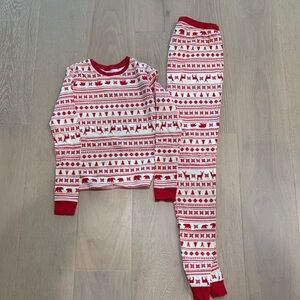 Cozy Red and White Kids Pajamas